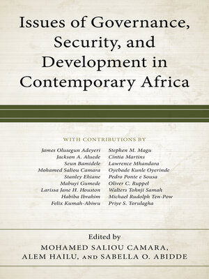 cover image of Issues of Governance, Security, and Development in Contemporary Africa
